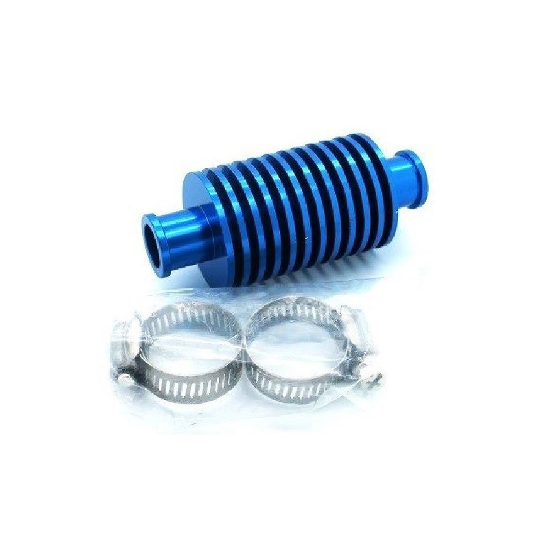 REFROIDISSEUR DURITES RADIATEUR ALU BLEU 100mm diam.22mm