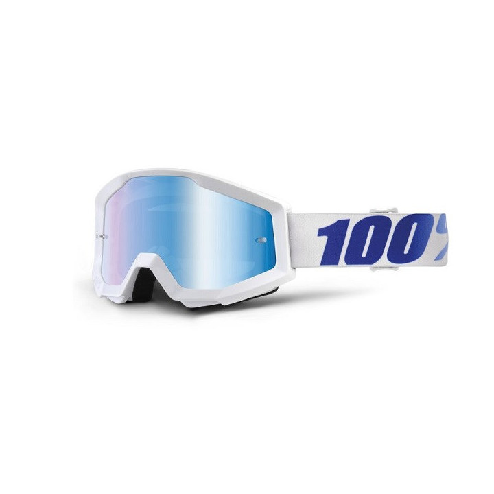 LUNETTES MASQUE 100% STRATA EQUINOX ECRAN MIROIR BLEU