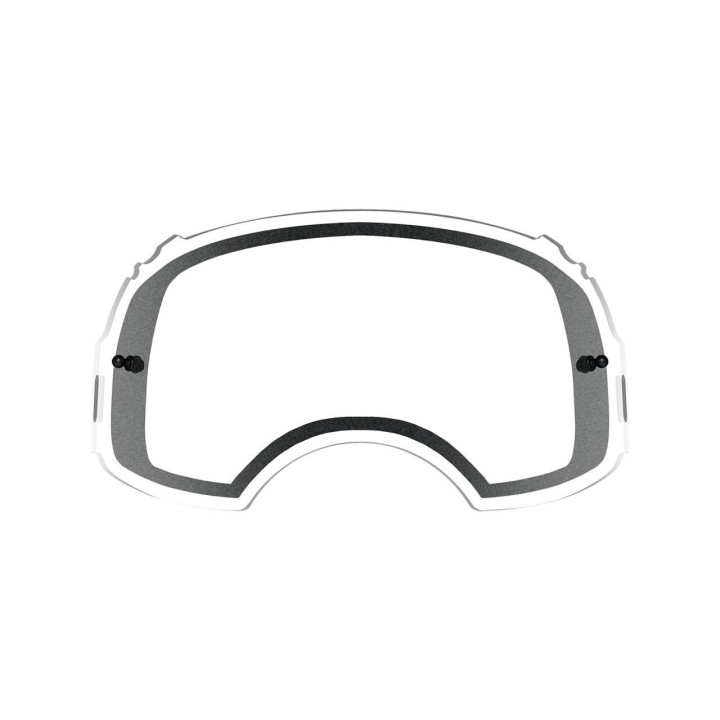 Ecran double de rechange OAKLEY Airbrake Plutonite transparent
