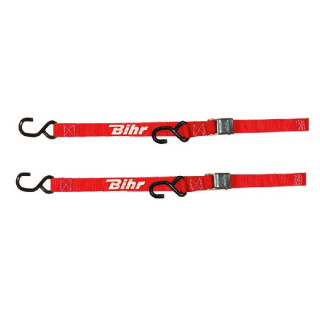 Sangles traditionnelles BIHR rouge