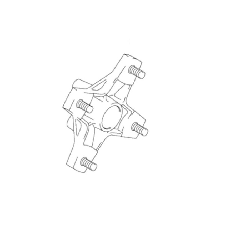 ETOILE DE ROUE MOYEU AVANT LTZ KFX 400 D'ORIGINE