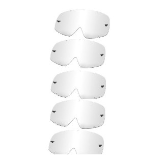 Pack 5 écrans de rechange OAKLEY O Frame Lexan transparent