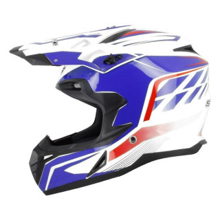 CASQUE CROSS S-LINE GRAPHIC S820 NOIR MAT JAUNE TAILLE L
