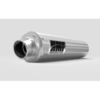 Silencieux HMF Performance Series inox brosse casquette Turn Down inox brosse Can Am 07 12