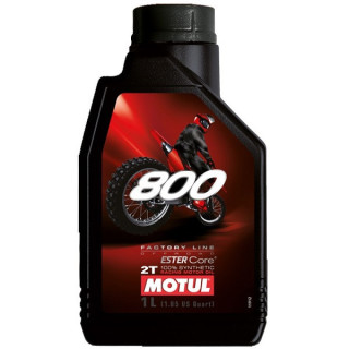 HUILE MOTUL 800 1L  2T MOTEUR 350 BANSHEE 200 BLASTER