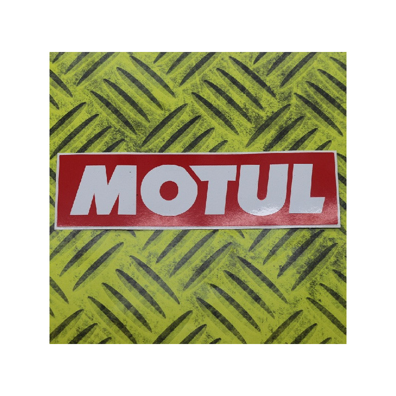 AUTOCOLLANT STICKERS MOTUL 11X3cm