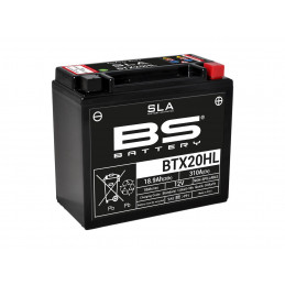 Batterie BS BATTERY BTX20HL-BS sans entretien livrée avec pack acide