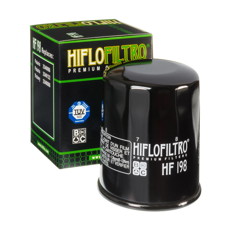 Filtre à huile HIFLOFILTRO HF198 Polaris RZR-RANGER 570-700-800-900-1000 Filtre à huile HIFLOFILTRO HF198 Polaris RZR-RANGER 570-700-800-900-1000