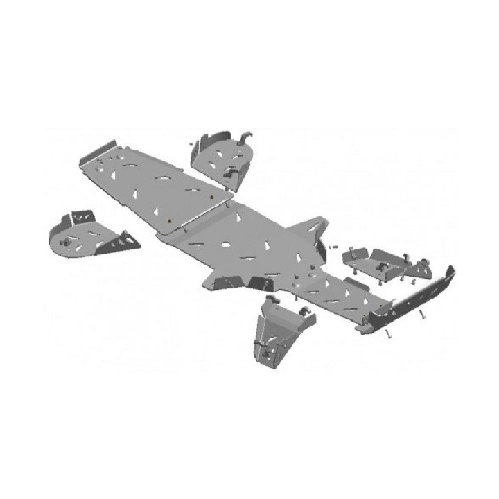 PROTECTION COMPETE XRW ALU GRIZZLY 550 et 700 07/15