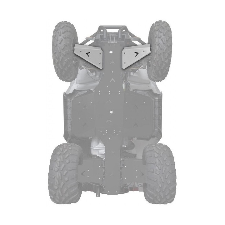KIT PROTECTION TRIANGLES AVANTS ALU  XRW POLARIS RZR 570 2020