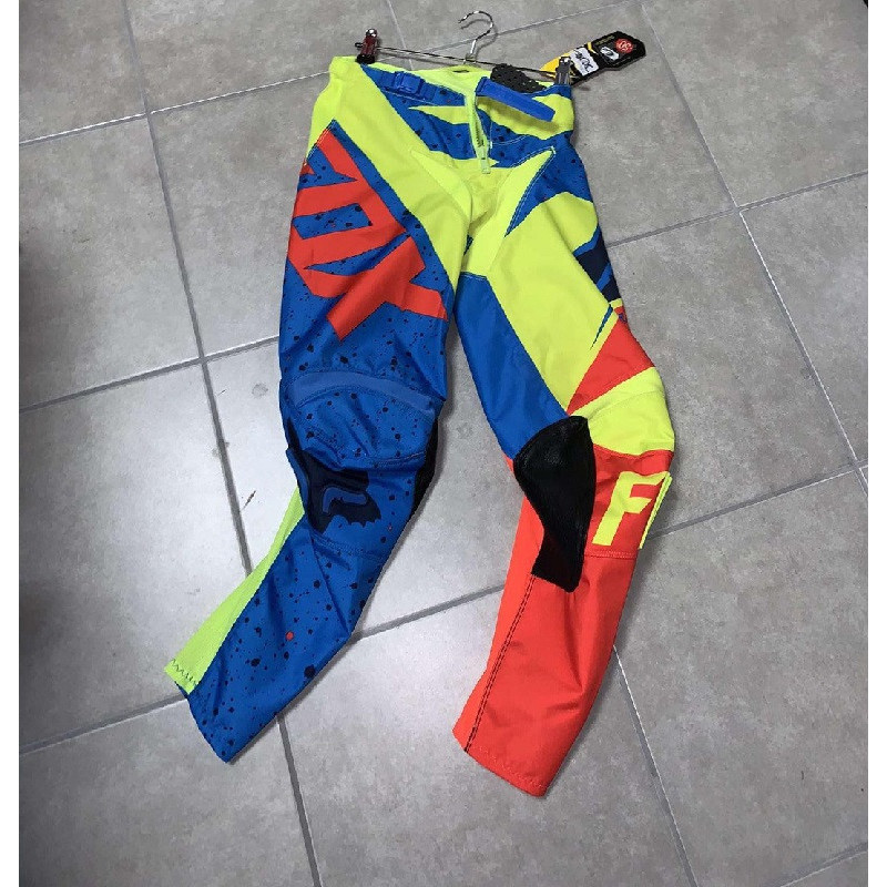 PANTALON CROSS THOR GRID ORANGE MARRON TAILLE 30