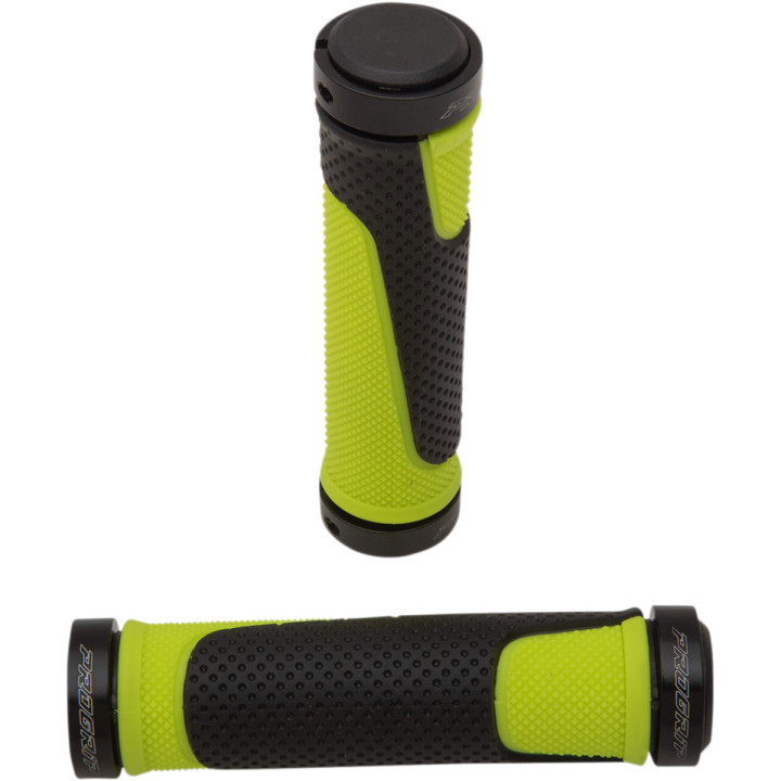 POIGNEES  PROGRIP 964 EVO POUR QUAD AVEC GACHETTE 2X22mm BLEU