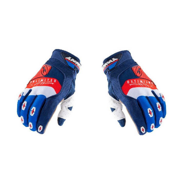 GANTS SAFETY KENNY HOMOLOGUE CE NAVY BLANC ROUGE