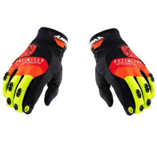 GANTS SAFETY KENNY HOMOLOGUE CE NOIR ROUGE ORANGE