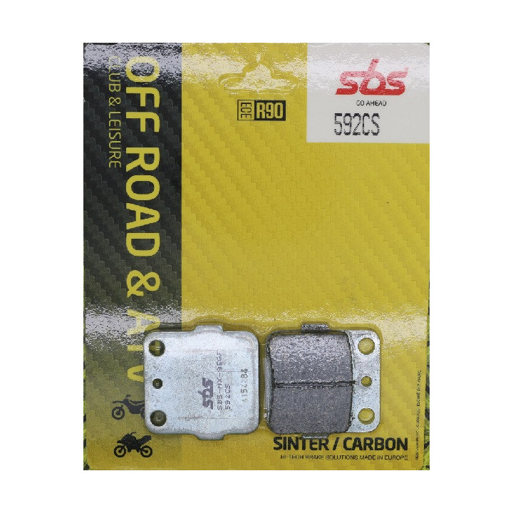 PLAQUETTES DE FREIN LTZ 400 OU KFX 400 AVANT MO92