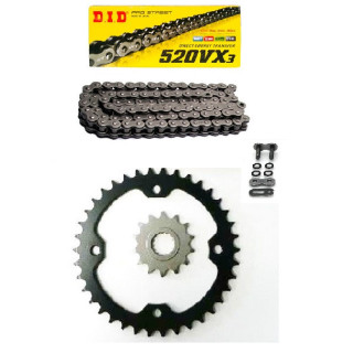 KIT CHAINE DID SUPERSPROX RENFORCE X-RING 700 RAPTOR
