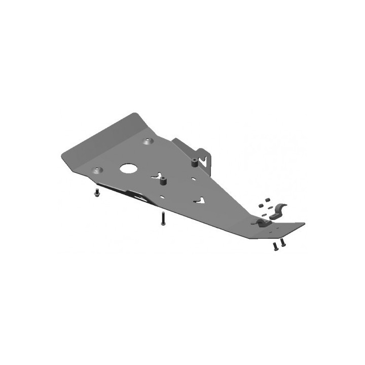 SABOT MOTEUR CENTRAL XRW ALU 3mm YAMAHA 200 BLASTER