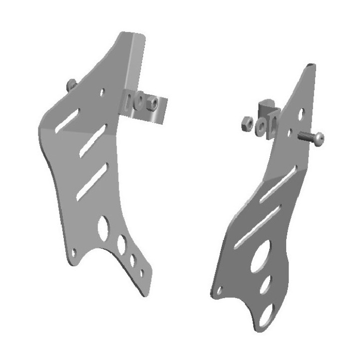 PROTECTIONS LATERALES DE CADRE XRW EN ALU LTZ 400