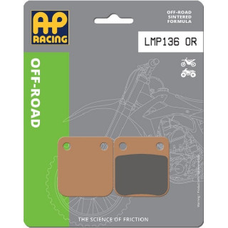 PLAQUETTES DE FREIN AVANT YFM WOLVERINE 350 AP RACING 95/10 LMP136OR