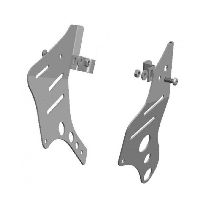 PROTECTIONS LATERALES DE CADRE XRW EN ALU LTZ 400 K9