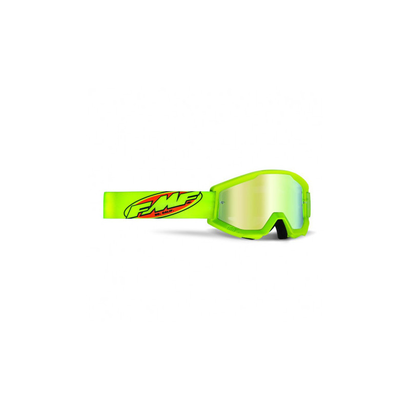 LUNETTES MASQUE POWERCORE JAUNE - ECRAN OR MIROIR