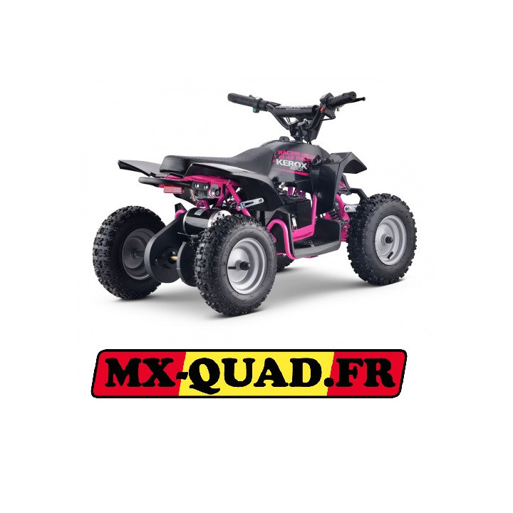 QUAD ENFANT ELECTRIQUE 800W E-ROCK ROUGE