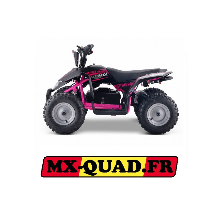 QUAD ENFANT ELECTRIQUE 800W E-ROCK ROUGE