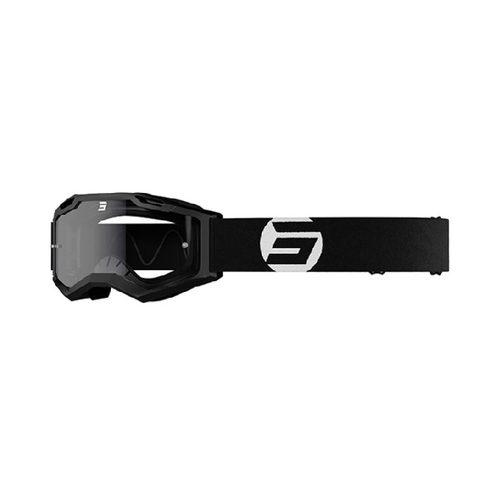 LUNETTES MASQUE CROSS SHOT ASSAULT 2.0 SOLID BLACK GLOSSY
