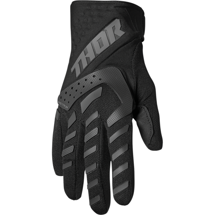 Gants cross THOR Spectrum noir | MX-Quad