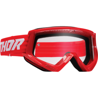 MASQUE LUNETTES THOR Combat Racer ROUGE BLANC