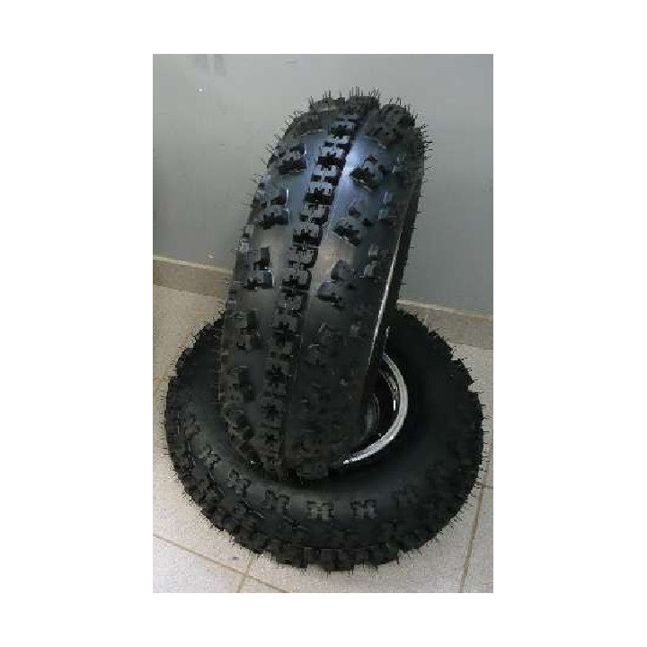 PACK JANTES AVANT DWT A5 ET PNEUS CROSS SUNF YAMAHA 250 350 660 700 RAPTOR BANSHEE BLASTER
