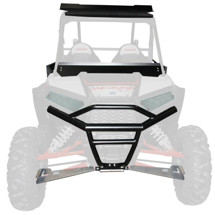 DEMI PARE-BRISE ALU NOIR XRW SSV POLARIS RZR 1000 XP  avant 2019