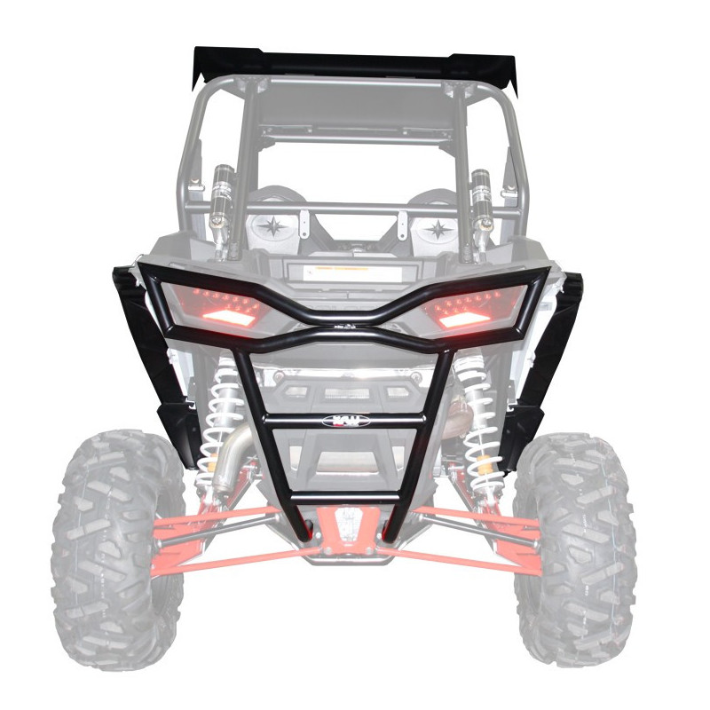 bumper arriere xrw noir ssv buggy Polaris ranger RZR 800