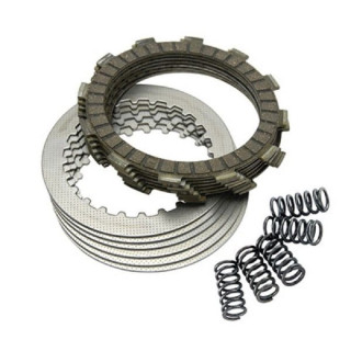 KIT EMBRAYAGE YAMAHA 660 RAPTOR DISQUES LISSES GARNIS ET RESSORT