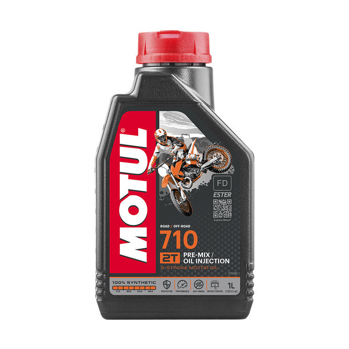 HUILE MOTUL 710 1L MOTEUR 2T 350 BANSHEE 200 BLASTER