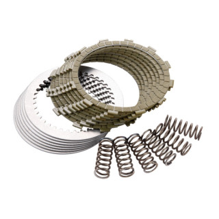 KIT EMBRAYAGE SUZUKI LTZ 400 2005/13 DISQUES LISSES ET GARNIS