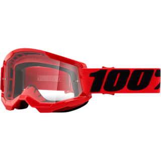 Lunettes Masque 100% Strata 2 ROUGE / NOIRS