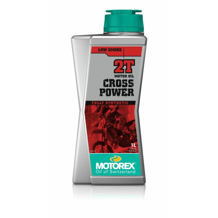 HUILE MOTEUR 2T MOTOREX CROSS POWER - 1L