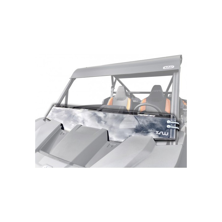 Demi pare-brise polycarbonate 6mm Polaris RZR 1000 XP Sport | MX-Quad
