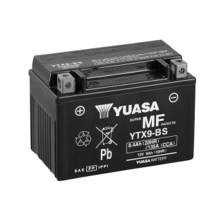 BATTERIE YUASA  SUZUKI LTZ KAWASAKI KFX 400 03/13 YTX9-BS