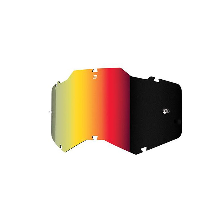 Écran iridium rouge pour masque Shot Assault 2.0 | MX-Quad