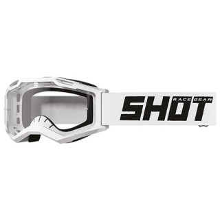 LUNETTES MASQUE CROSS SHOT ASSAULT 2.0 SOLID WHITE GLOSSY