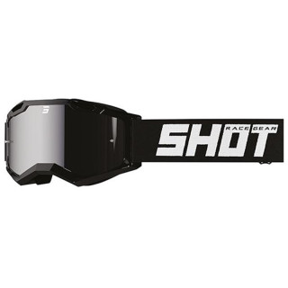 LUNETTES MASQUE CROSS SHOT ASSAULT 2.0 SOLID IRIDIUM BLACK GLOSSY