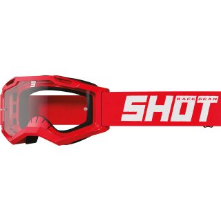 LUNETTES MASQUE SHOT ASSAULT 2.0 SOLID RED GLOSSY