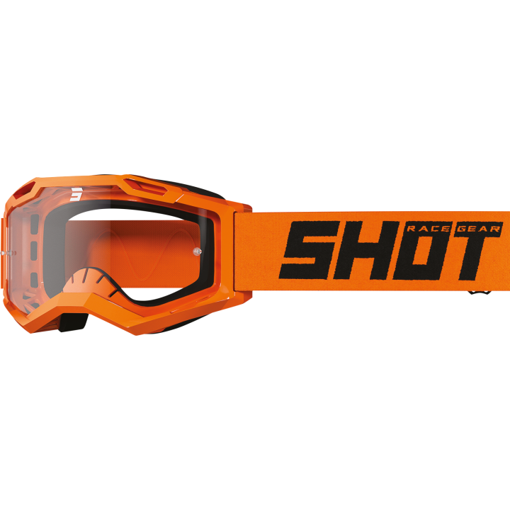 LUNETTES MASQUE SHOT SOLID NEON ORANGE GLOSSY