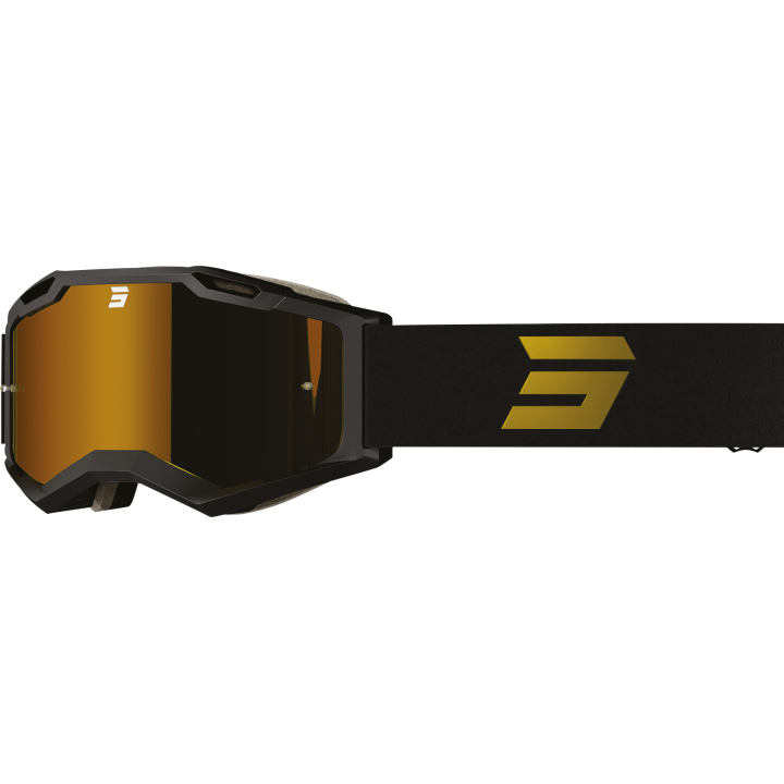 LUNETTES MASQUE SHOT IRIS 2.0 TECH GOLD GLOSSY