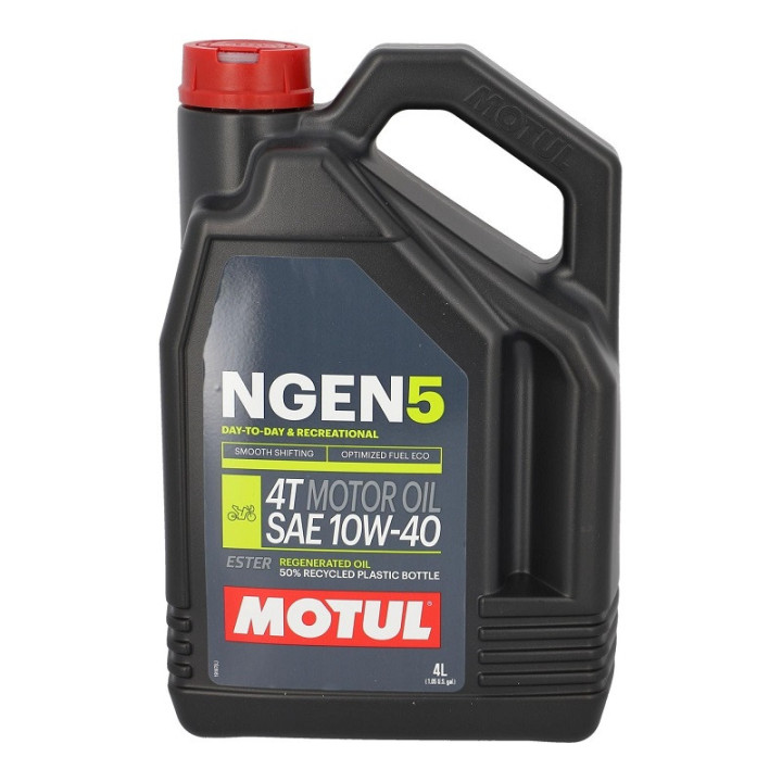 HUILE MOTUL 5100 4 TEMPS TECHNOSYNTHESE 10W40 4L
