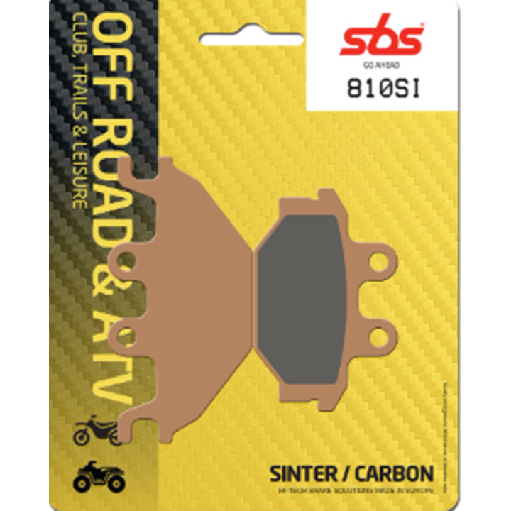 PLAQUETTES DE FREIN AVANT SBS SI KYMCO KXR 250 2004-2007
