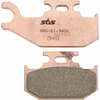PLAQUETTES DE FREIN SBS CAN AM 400 OUTLANDER AVANT GAUCHE 2007-2014