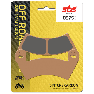 PLAQUETTES DE FREIN AVANT SBS SSV POLARIS RZR 800 900 XP